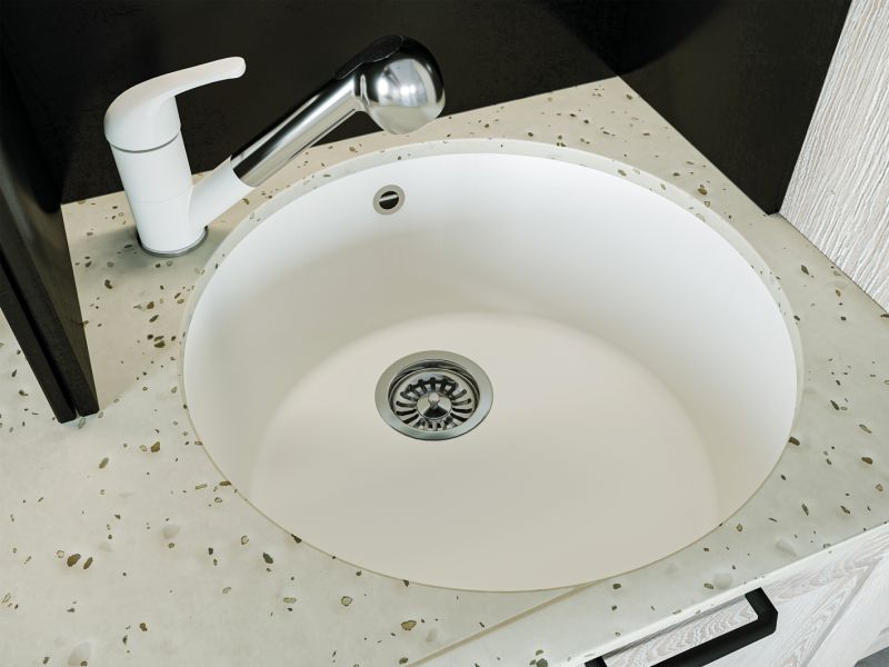 Кухонная мойка Florentina Вега Зеро жасмин